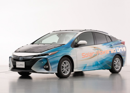 Toyota начнёт тестировать Prius на солнечных батареях